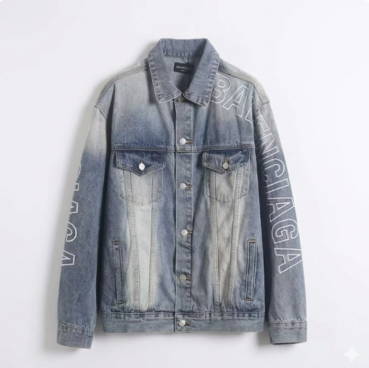 발렌시아가 남성 데님 재킷 - Balenciaga Mens Denim Jacket 
