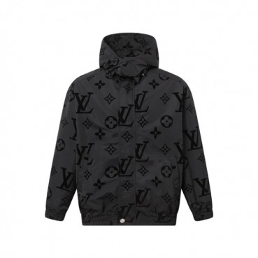 루이비통 남성 후드 재킷 - Louis vuitton Mens Hood Jacket 