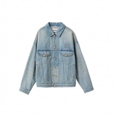 미우미우 여성 데님 자켓 - Miumiu Womens Denim Jacket 