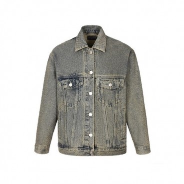 발렌시아가 남성 데님 재킷 - Balenciaga Mens Denim Jacket 