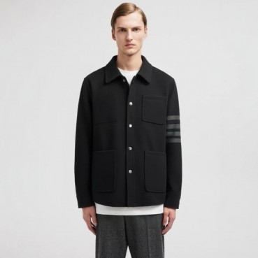 톰브라운 남성 클래식 아웃 웨어 - Thom Browne Mens Classic Out