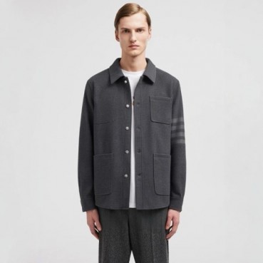 톰브라운 남성 클래식 아웃 웨어 - Thom Browne Mens Classic Out