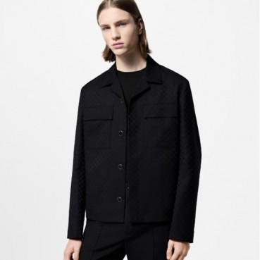 루이비통 남성 다미얼 재킷 - Louis vuitton Mens Damier Jacket 