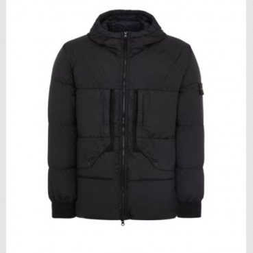 스톤아일랜드 남성 메탈 패치 패딩 자켓 - Stone Island Mens Padding 