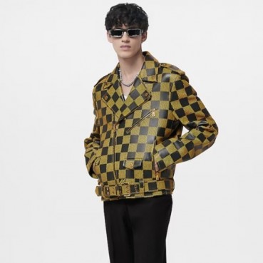 루이비통 남성 다미얼 재킷 - Louis vuitton Mens Damier Jacket 