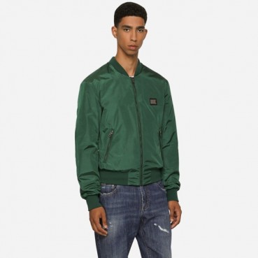 돌체앤가바나 남성 그린 블루종 - Dolce&Gabbana Mens Green Blouson 