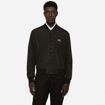 돌체앤가바나 남성 블랙 블루종 - Dolce&Gabbana Mens Black Blouson 