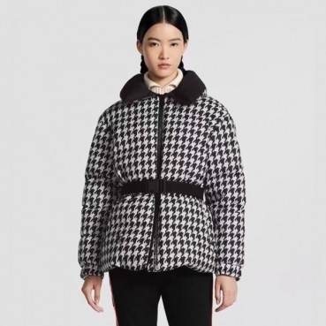 디올 여성 블랙 벨트 푸퍼 자켓 - Dior Women Black Puffer Jacket 