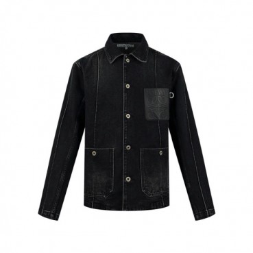 로에베 남성 블랙 재킷 - Loewe Mens Black Jackets 