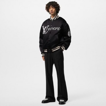 루이비통 남성 봄버 재킷 - Louis vuitton Mens Bomber Jacket 