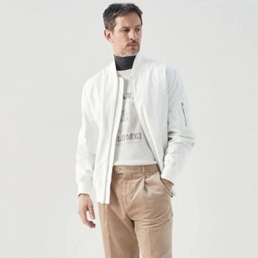 브루넬로쿠치넬리 남성 봄버 자켓 - Brunello Cucinelli Mens Bomber Jackets 