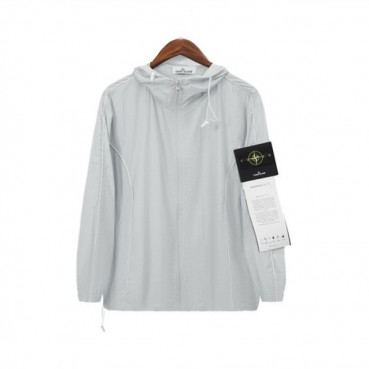 스톤아일랜드 남성 캐쥬얼 자켓 - Stone Island Mens Gray Jackets 