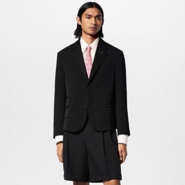 루이비통 남성 슈트 자켓 - Louis vuitton Mens Black Jackets 