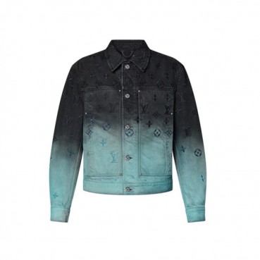 루이비통 남성 데님 재킷 - Louis vuitton Mens Denim Jackets 