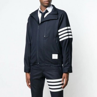 톰브라운 남성 네이비 자켓 - Thom Browne Mens Navy Jackets 