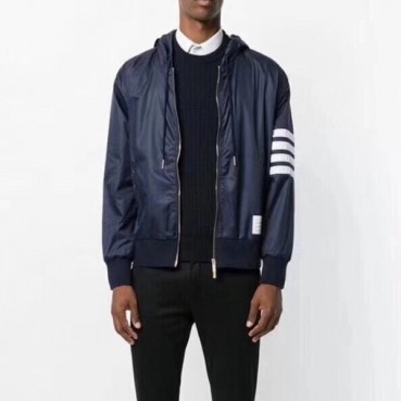 톰브라운 남성 네이비 자켓 - Thom Browne Mens Navy Jackets 