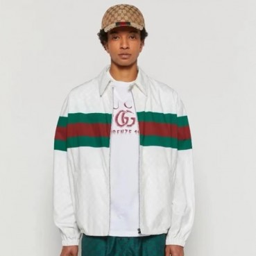 구찌 남성 캐쥬얼 화이트 자켓 - Gucci Mens White Jackets 