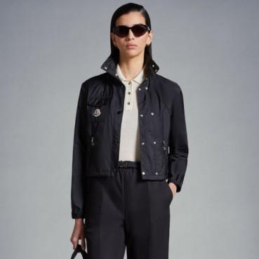 몽클레어 여성 블랙 자켓 - Moncler Womens Black Jackets 