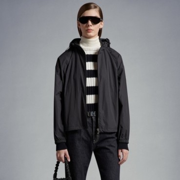 몽클레어 여성 블랙 자켓 - Moncler Womens Black Jackets 