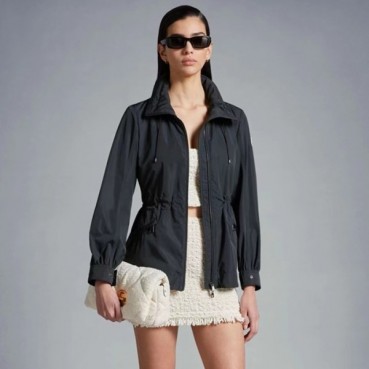 몽클레어 여성 블랙 자켓 - Moncler Womens Black Jackets 