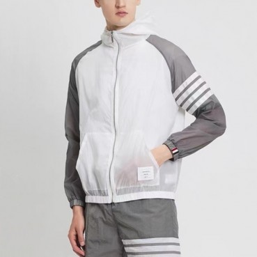 톰브라운 남성 그레이 자켓 - Thom Browne Mens Gray Jackets 