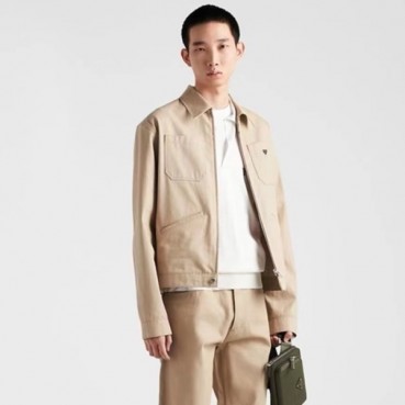 프라다 남성 베이지 자켓 - Prada Mens Beige Jackets 