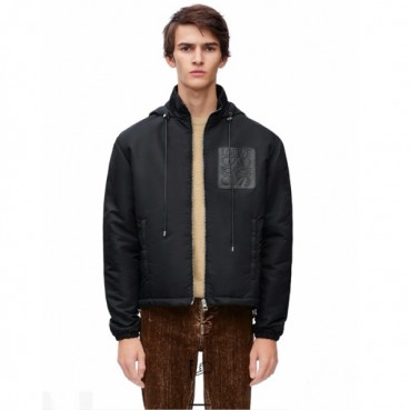 로에베 남성 블랙 자켓 - Loewe Mens Black Jackets 