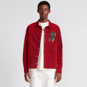 디올 남성 레드 자켓 - Dior Mens Red Jackets 