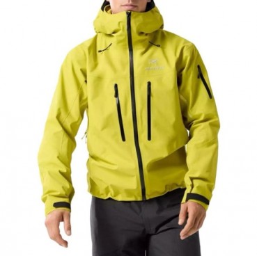 아크테릭스 남성 방풍 자켓 - Arcteryx Mens Neon Green Jackets 