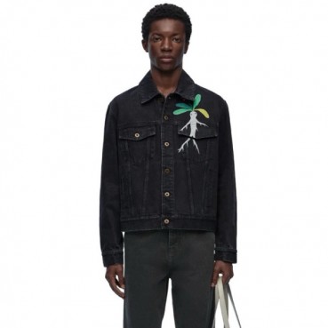 로에베 남성 블루 자켓 - Loewe Mens Blue Jackets 