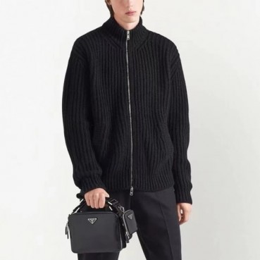 프라다 남성 블랙 자켓 - Prada Mens Black Jackets 