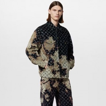 루이비통 남성 블랙 자켓 - Louis vuitton Mens Black Jacket 
