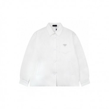 프라다 남성 화이트 자켓 - Prada Mens White Jackets 
