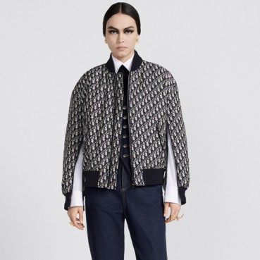 디올 여성 네이비 다운 자켓 - Dior Womens Navy Jackets 