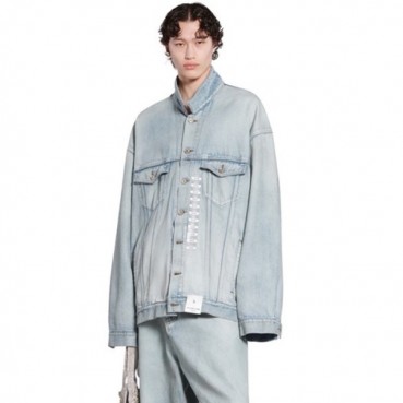 발렌시아가 남성 블루 자켓 - Balenciaga Mens Blue Jackets 