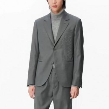 루이비통 남성 그레이 슈트 자켓 - Louis vuitton Mens Gray Jackets 