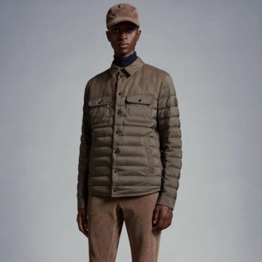 몽클레어 남성 구스 다운 자켓 - Moncler Mens Khaki Jackets 
