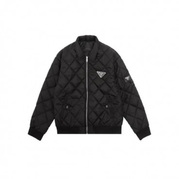 프라다 남성 모던 블랙 자켓 - Prada Mens Black Jackets 