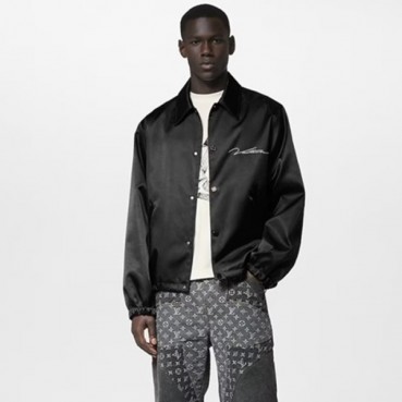 루이비통 남성 블랙 자켓 - Louis vuitton Mens Black Jackets 