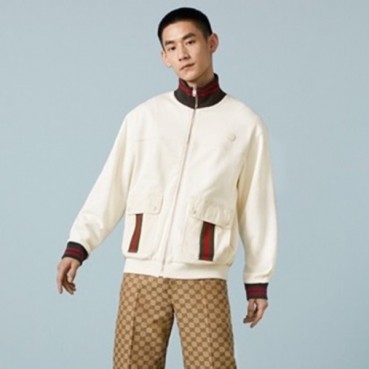 구찌 남성 캐쥬얼 화이트 자켓 - Gucci Mens White Jackets 