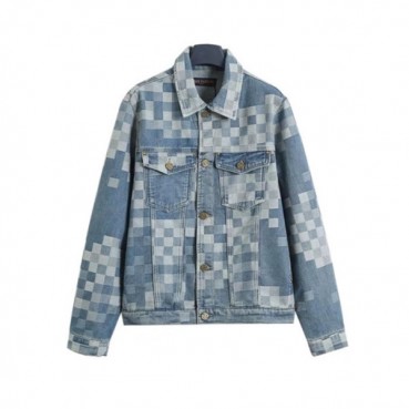루이비통 남성 블루 자켓 - Louis vuitton Mens Blue Jackets 