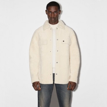 아미리 남성 캐쥬얼 화이트 무스탕 - Amiri Mens White Jackets 