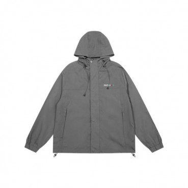 구찌 남성 캐쥬얼 그레이 집업 자켓 - Gucci Mens Gray Zip