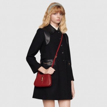 구찌 여성 레드 재킷백 - Gucci Womens Red Jackie Bag 
