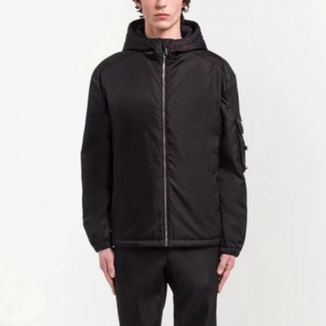 프라다 남성 모던 블랙 자켓 - Prada Mens Black Jackets 