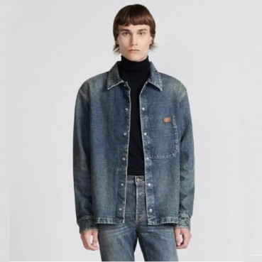 디올 남성 블루 자켓 - Dior Mens Blue Jackets 