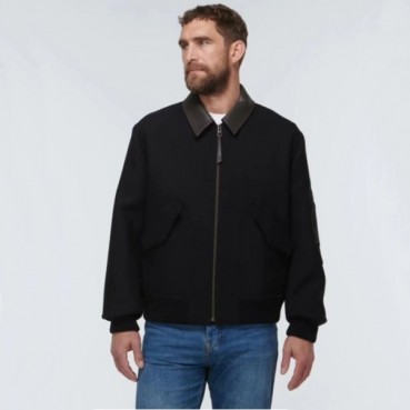로에베 남성 블랙 자켓 - Loewe Mens Black Jackets 