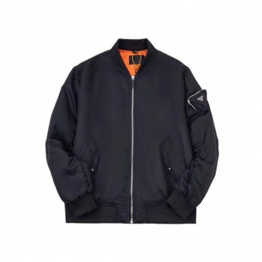 프라다 남성 모던 블랙 자켓 - Prada Mens Black Jackets 