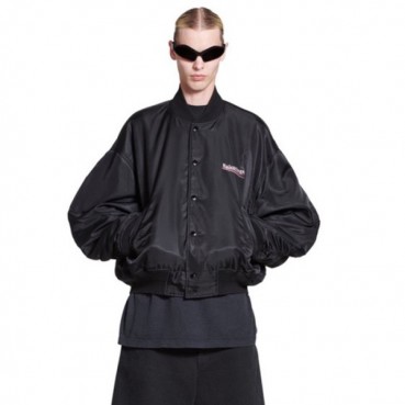 발렌시아가 남성 블랙 다운 자켓 - Balenciaga Mens Black Down Jackets 
