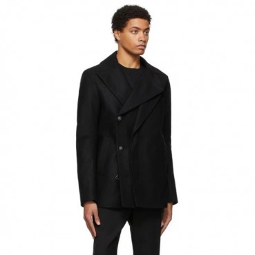 발망 남성 블랙 자켓 - Balmain Mens Black Jackets 